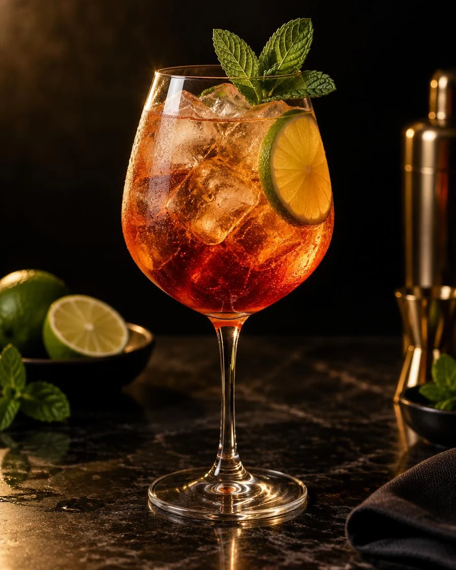 LimeOlé Spritz — cocktail LimeOlé